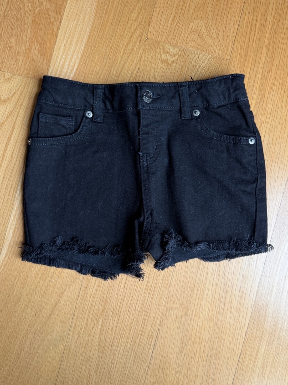 Cat & Jack Black Stretch Frayed Shorts | NEW!
